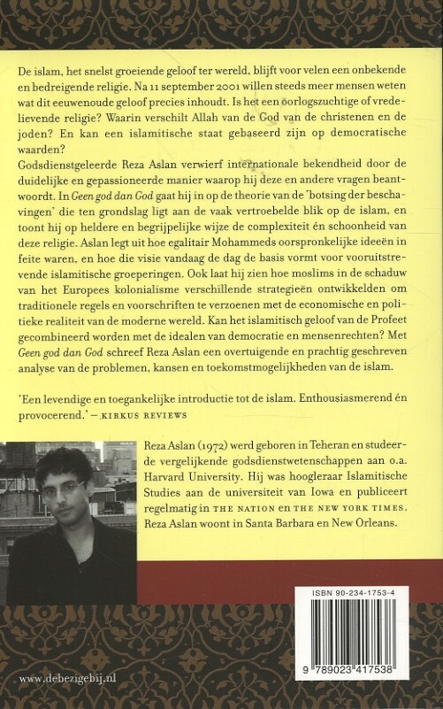 Geen god dan God achterkant