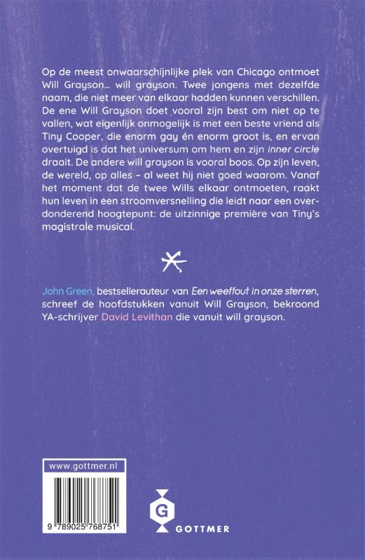 Will Grayson, Will Grayson / Will Grayson, Will Grayson / 1 achterkant