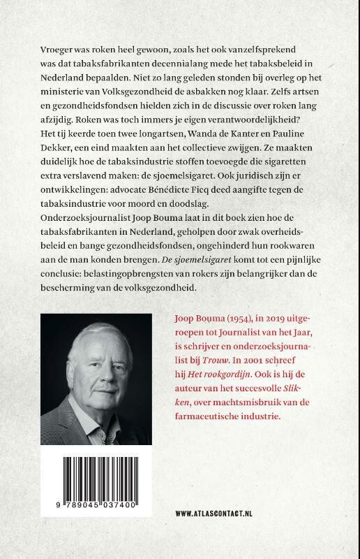 De sjoemelsigaret achterkant