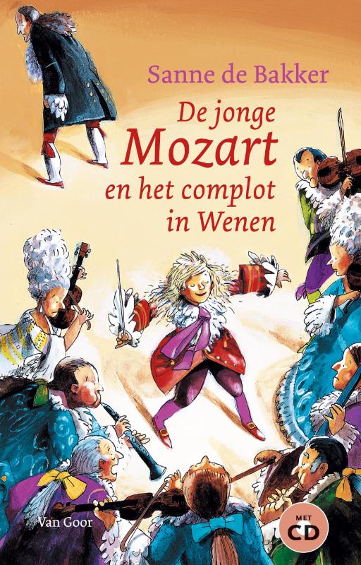 De jonge Mozart en het complot in Wenen + CD
