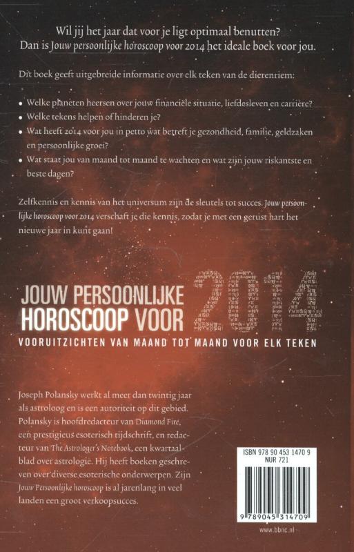 Jouw persoonlijke horoscoop voor 2014 achterkant