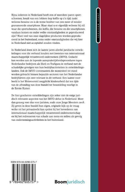 People, Planet, Privaatrecht / Jonge meesters / 20 achterkant