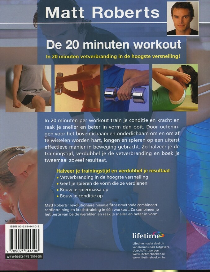De 20 minuten workout achterkant