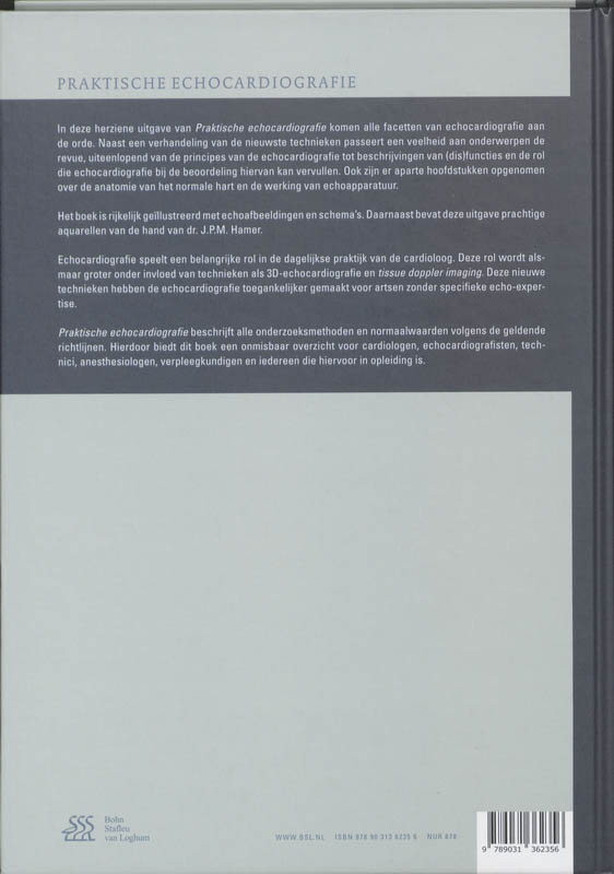 Praktische echocardiografie achterkant