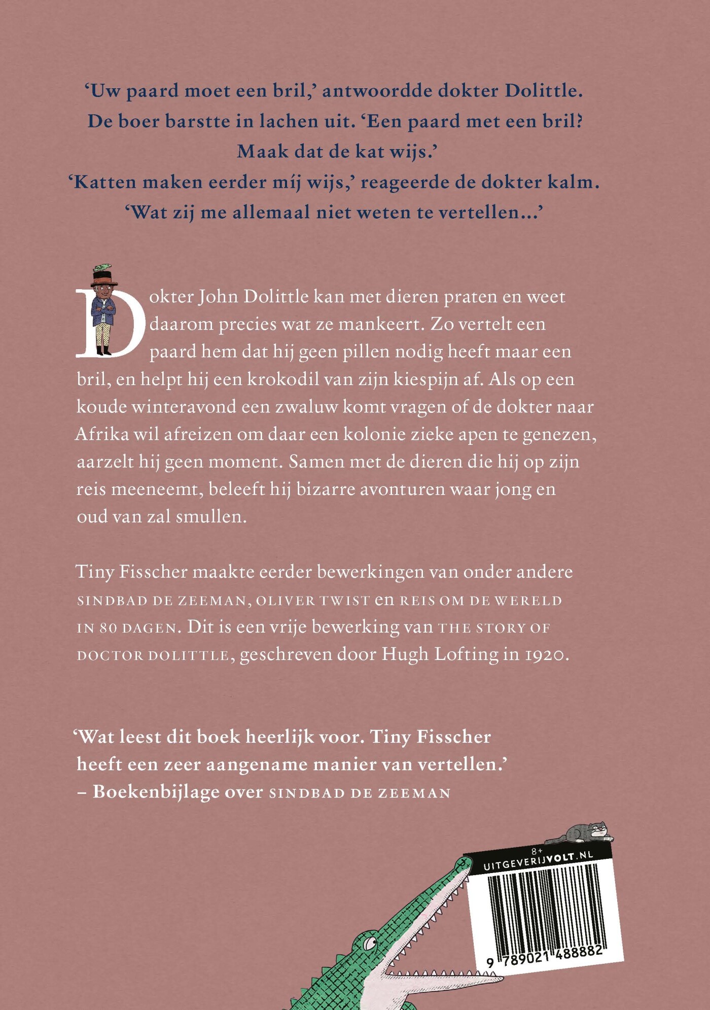 De avonturen van dokter Dolittle achterkant