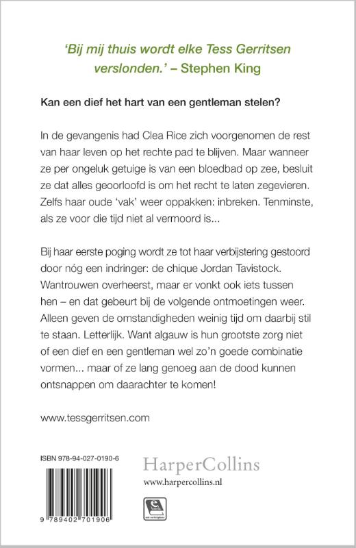 Houd de dief / IBS Thriller Houd de dief / IBS Thriller achterkant