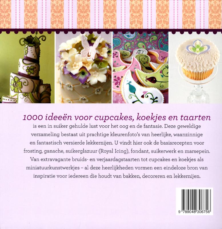 1000 ideeen voor cupcakes koekjes en taarten achterkant