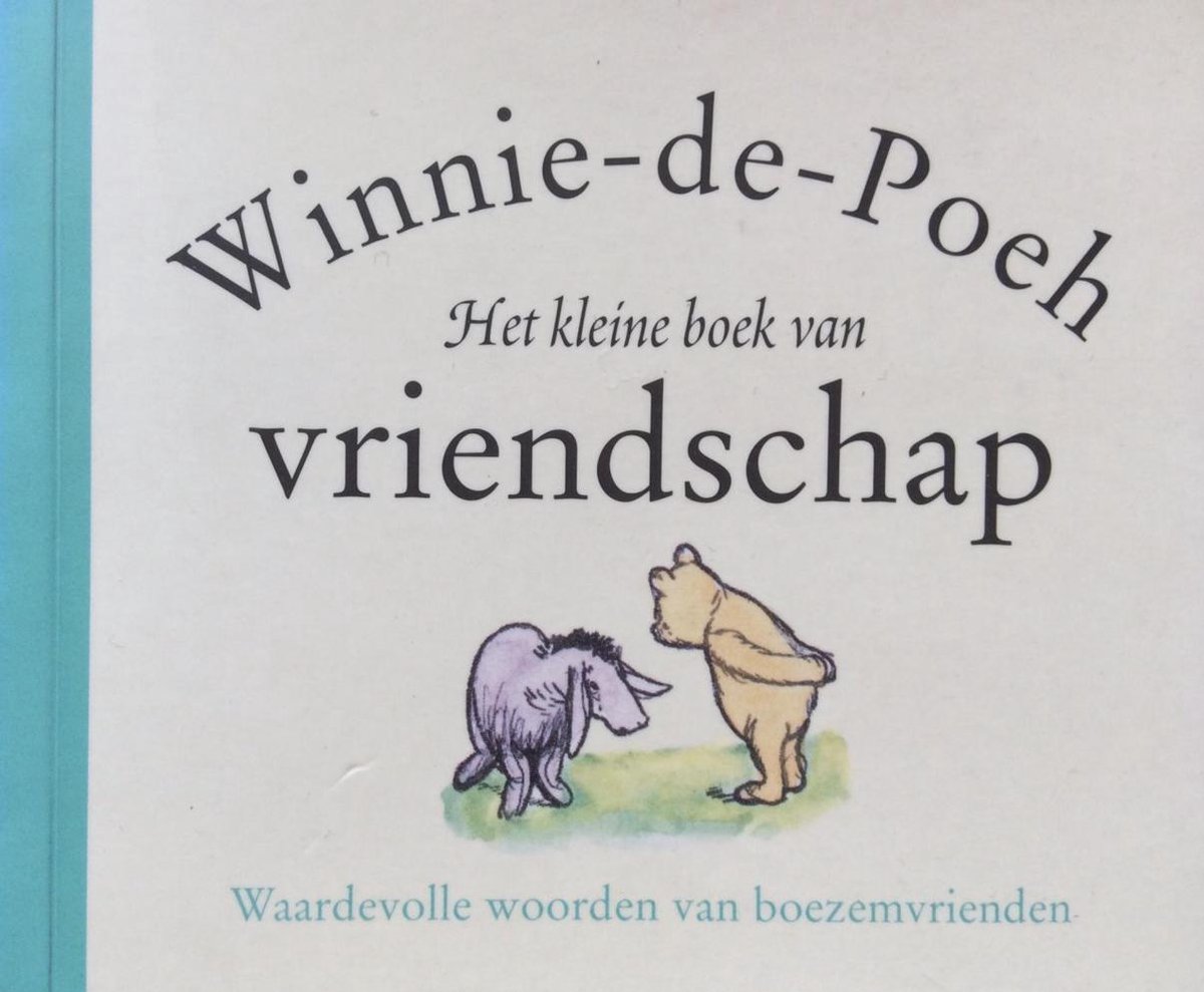 Winnie-de-poeh kleine boek v vriendschap