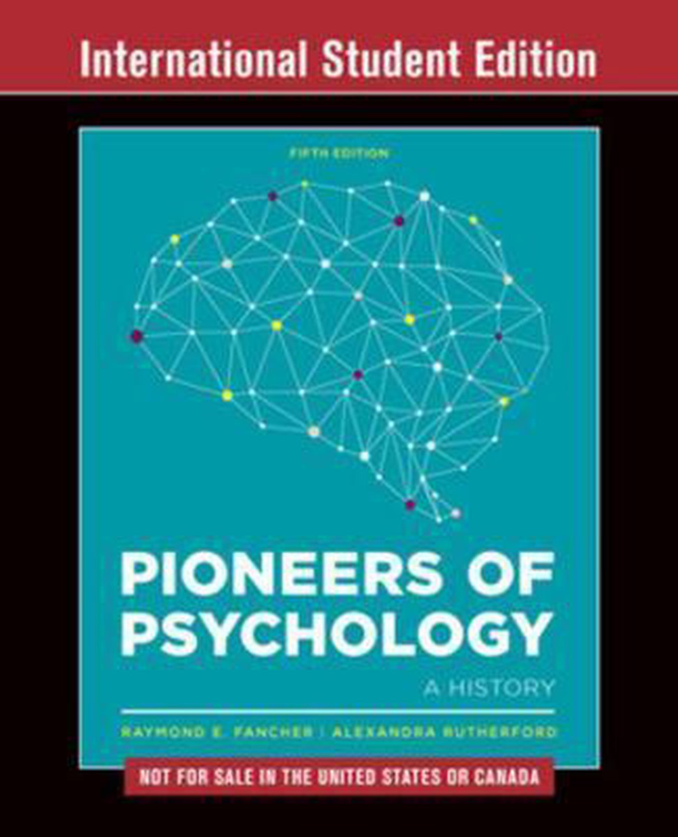 Pioneers of Psychology