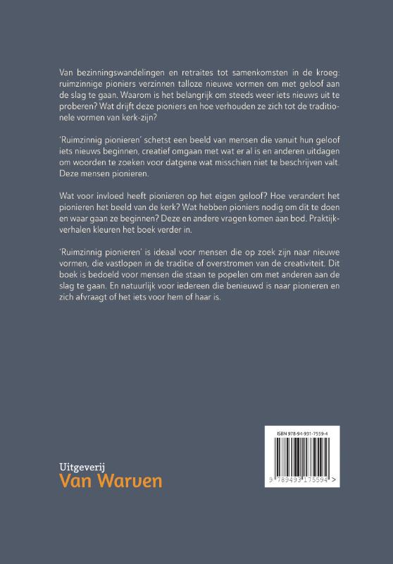 Ruimzinnig pionieren achterkant