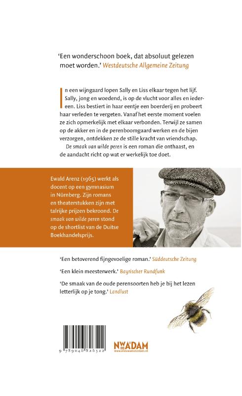 De smaak van wilde peren achterkant