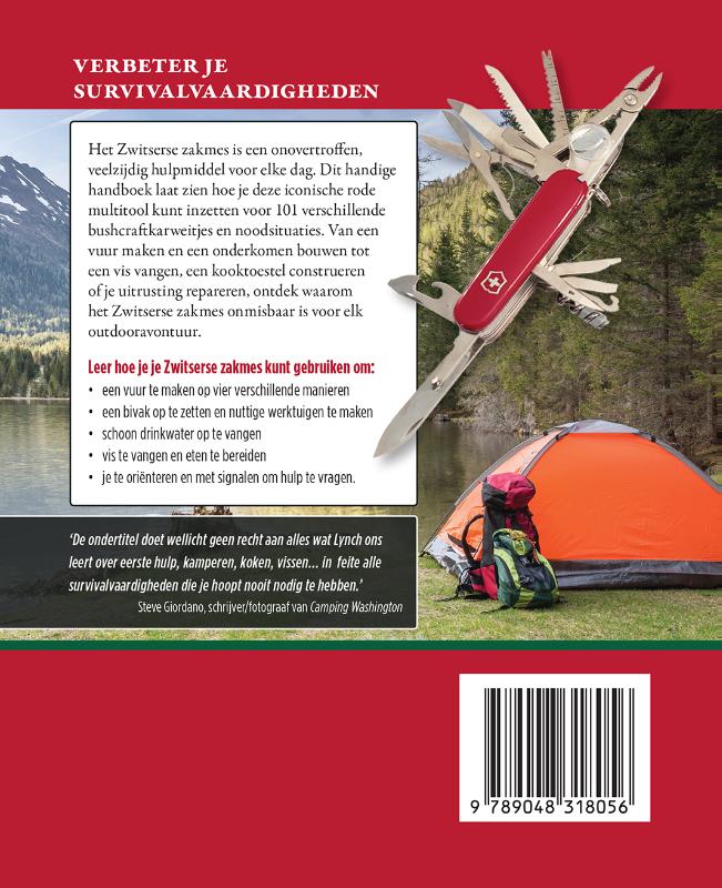 Camping & outdoor survivalgids achterkant