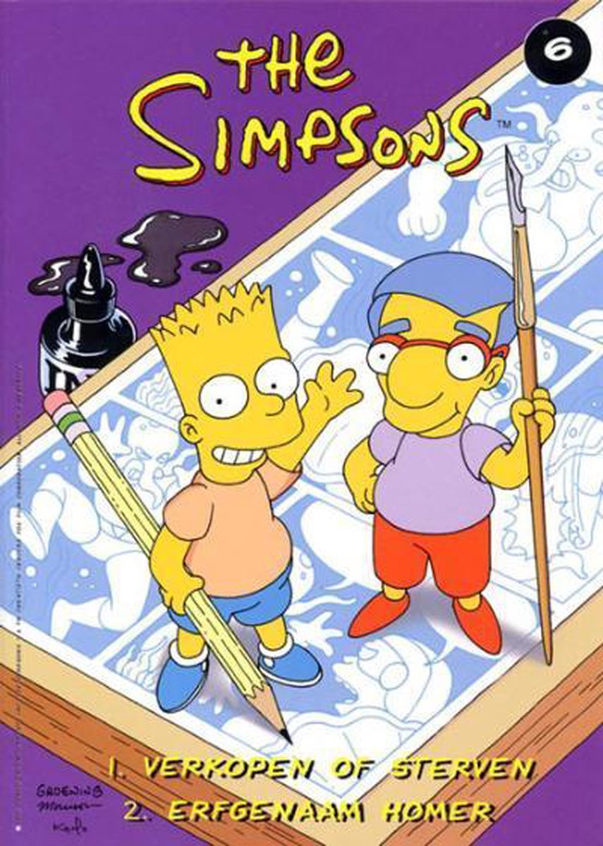 boekenbalie_9789063345211_cover Verkopen of sterven / 2 Erfgenaam Homer / The Simpsons / 6