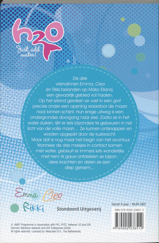 H2O In het licht van de maan / Ketnet achterkant
