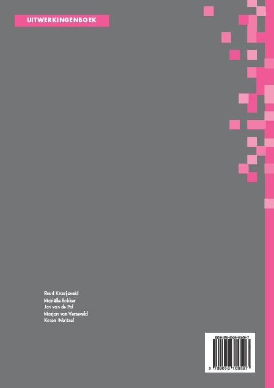 Op niveau 1 vmbo-t/havo Uitwerkingen/Modulair Op niveau 1 vmbo-t/havo Uitwerkingen/Modulair achterkant