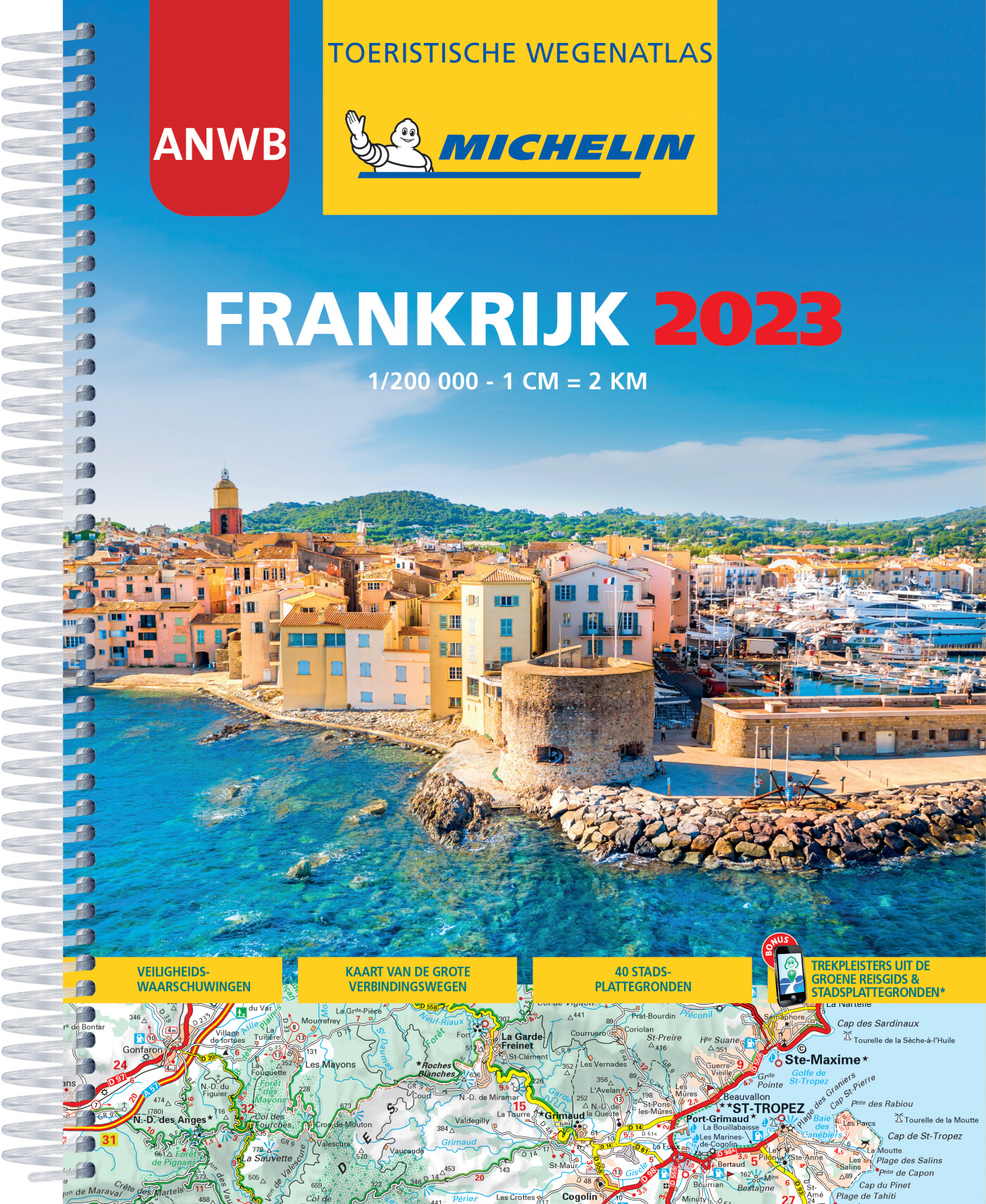 FRANKRIJK 20597 ANWB 2023 ATLAS / Michelin Atlassen