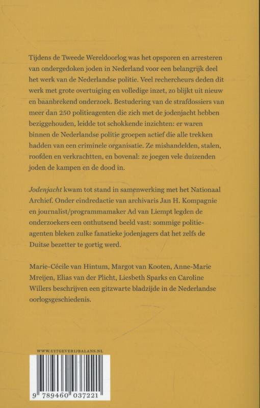 Jodenjacht Jodenjacht achterkant