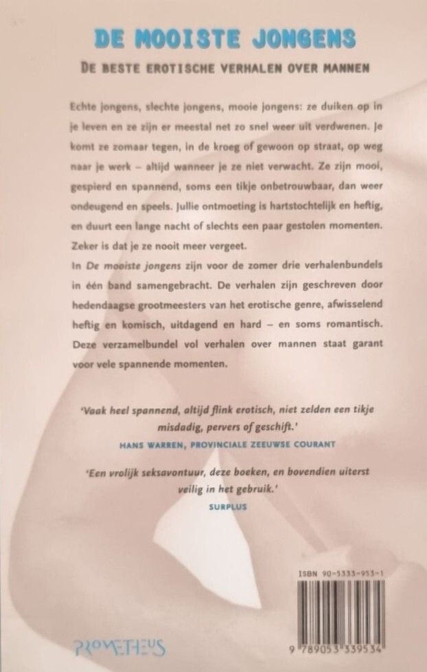 De mooiste jongens achterkant