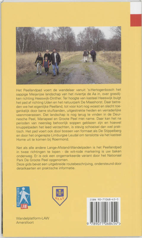 Peellandpad / LAW-gids / 701 achterkant