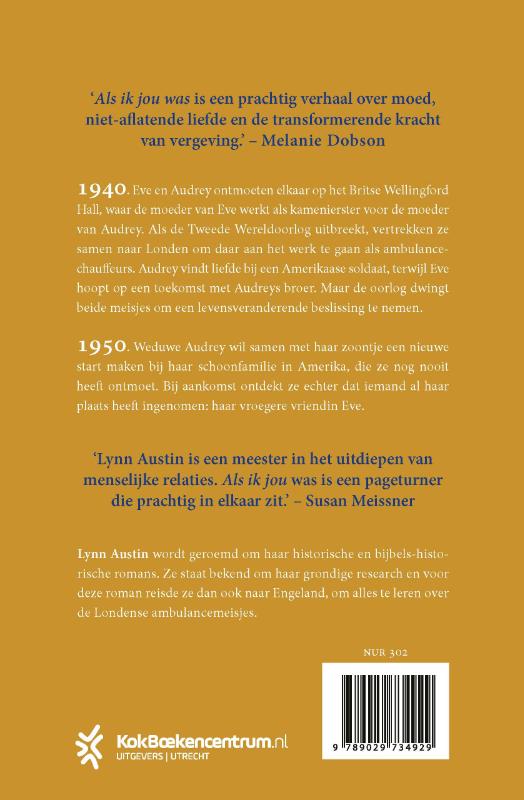 Als ik jou was achterkant