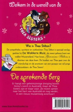 De sprekende berg / Geronimo Stilton-reeks achterkant