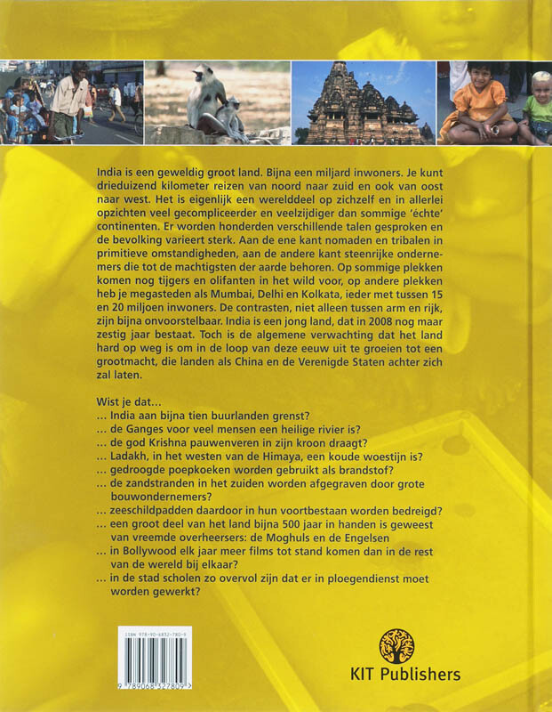 Op bezoek in... / India / Wereldreeks Azie achterkant