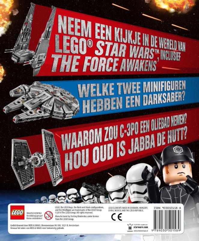 Kronieken van de Force / Lego Star Wars achterkant