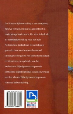 BIJBEL  NBV STANDAARD met inleidingen/2 kl. achterkant