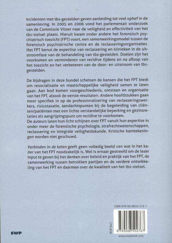 Verbinden in de keten achterkant