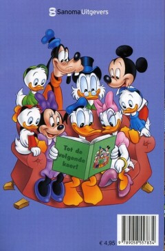 D DUCK POCK 117 DRAKEN RIDDER achterkant