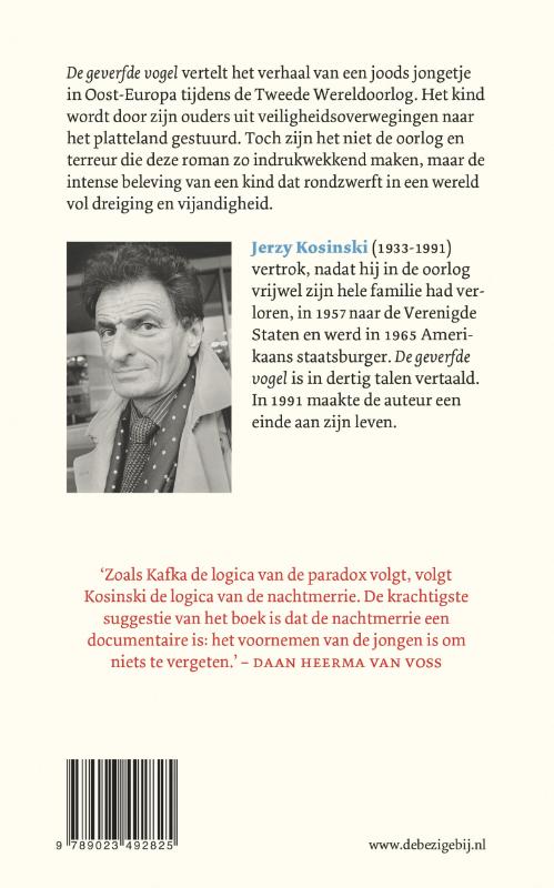 De geverfde vogel achterkant