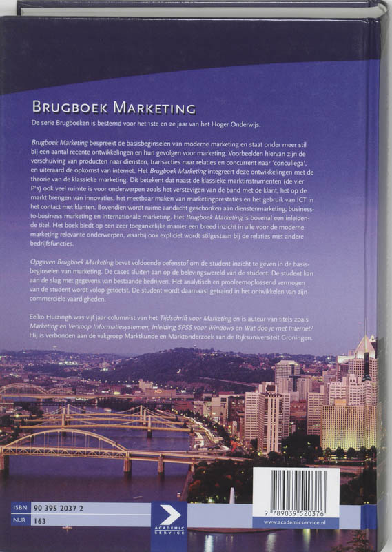 Brugboek Marketing achterkant