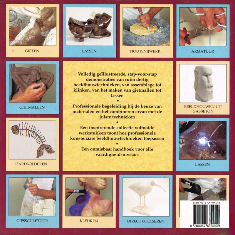 BEELDHOUWTECHNIEKEN achterkant