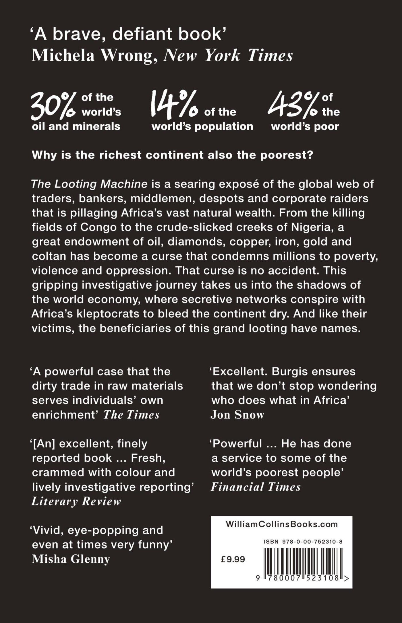 The Looting Machine achterkant