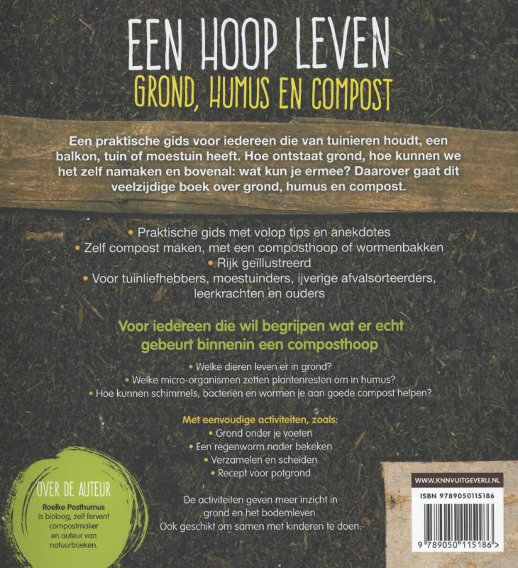 Een hoop leven. Grond, humus en compost achterkant