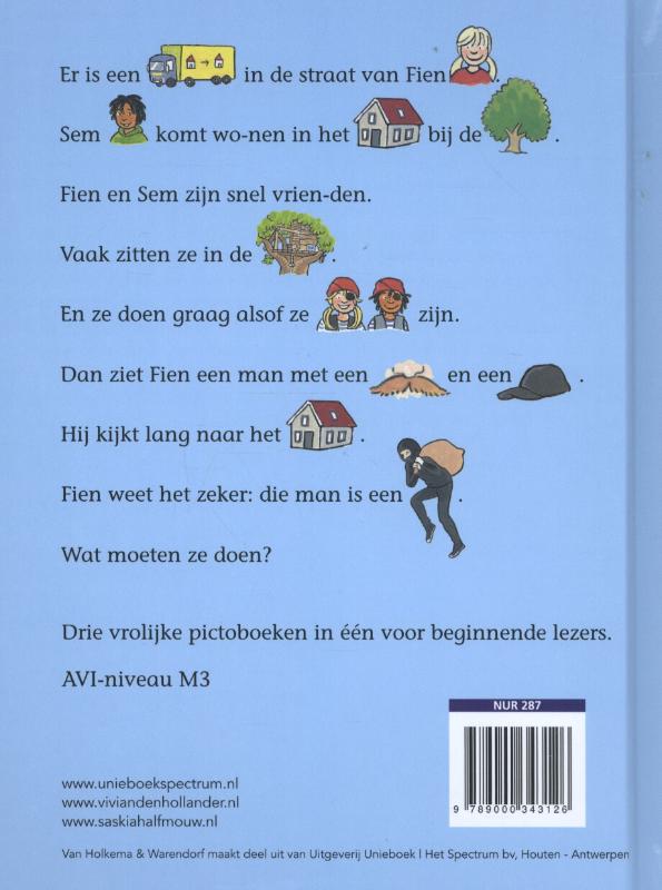 De hut van Fien en Sem / Fien & Sem achterkant