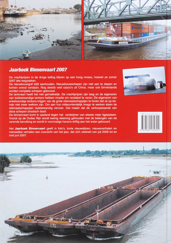 Jaarboek Binnenvaart 2007 achterkant