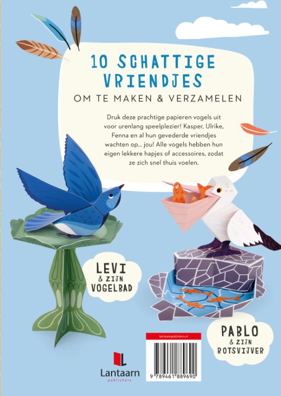 Paperplay  -   Prachtige vogels achterkant