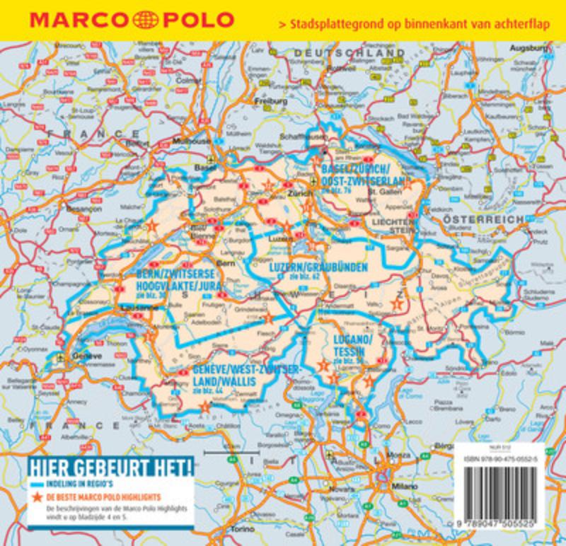 Marco Polo Zwitserland achterkant