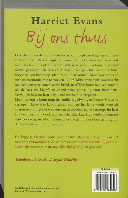 Bij ons thuis Bij ons thuis achterkant