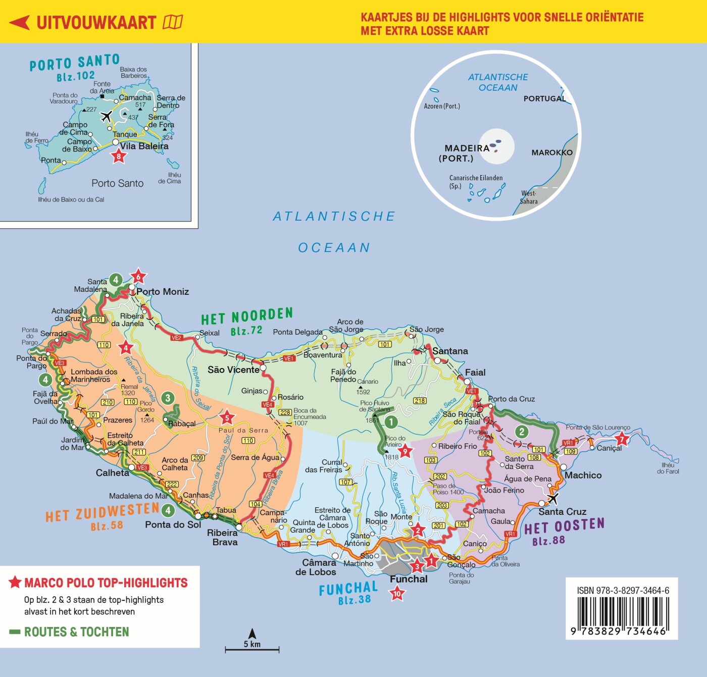 Madeira, Porto Santo / Marco Polo achterkant