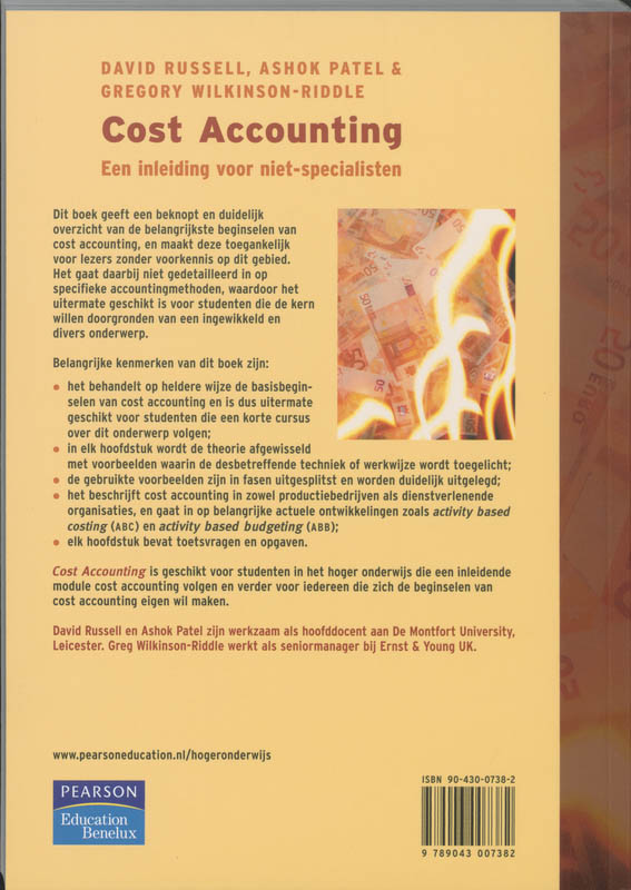 Cost accounting achterkant
