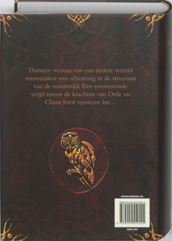 De oorlog van de grote scheuring - Deel 1: Magiër Magier achterkant