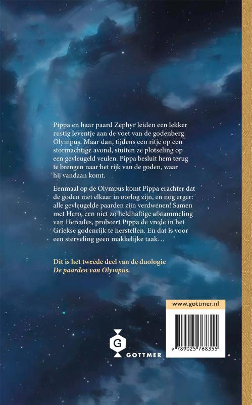 Het verloren veulen / De paarden van Olympus / 2 achterkant