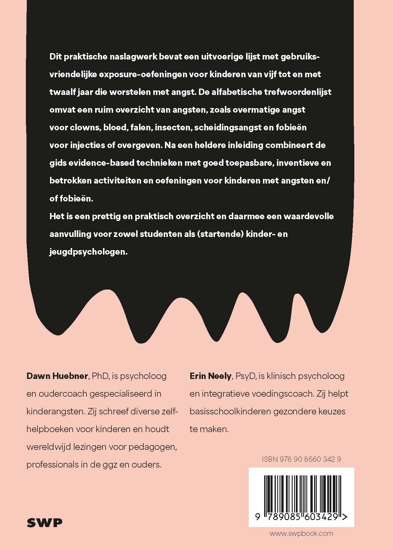 Angsten en fobieën bij kinderen van A-Z achterkant