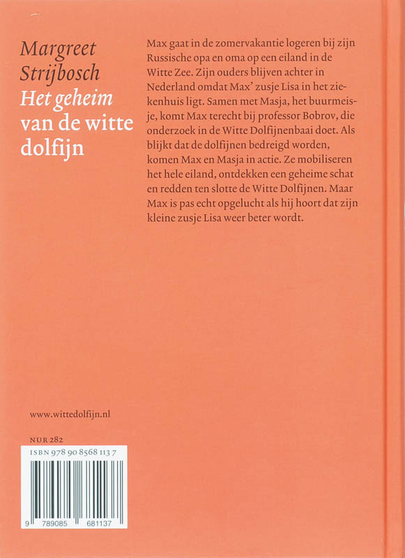 Het Geheim Van De Witte Dolfijn achterkant