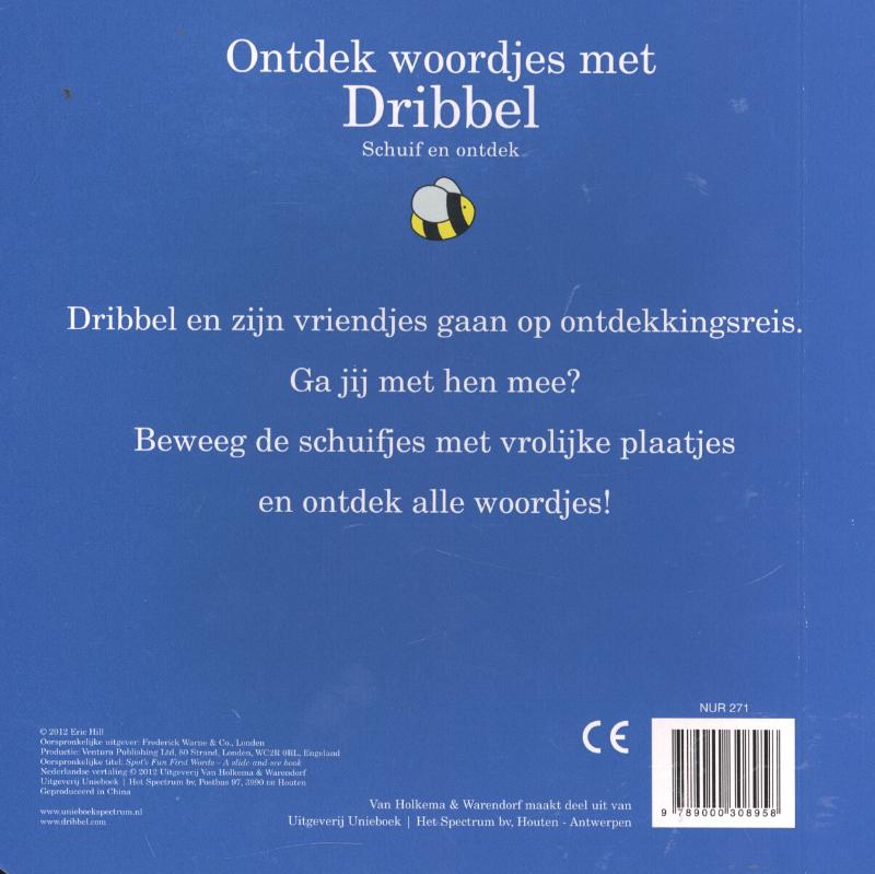 Ontdek Woordjes Met Dribbel achterkant