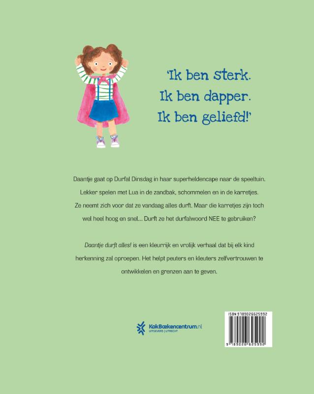 Daantje durft alles! achterkant