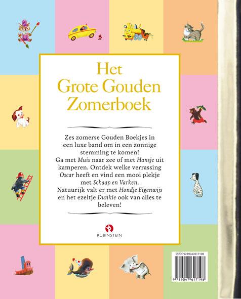 Het grote gouden zomerboek / Gouden Boekjes achterkant