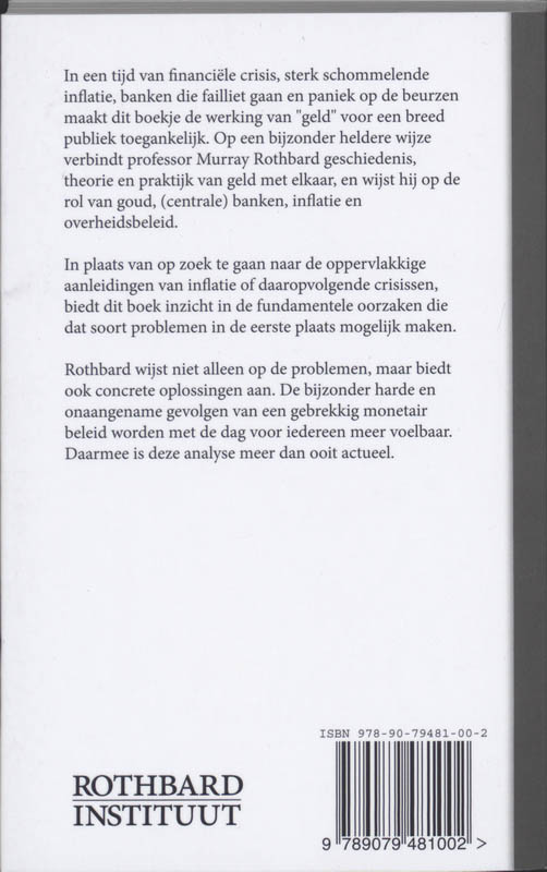 Wat heeft de overheid met ons geld gedaan? achterkant